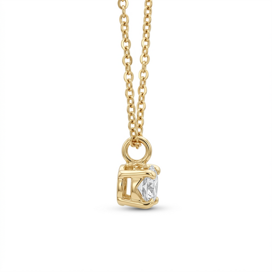 チェーンネックレス 10K 0.1ct