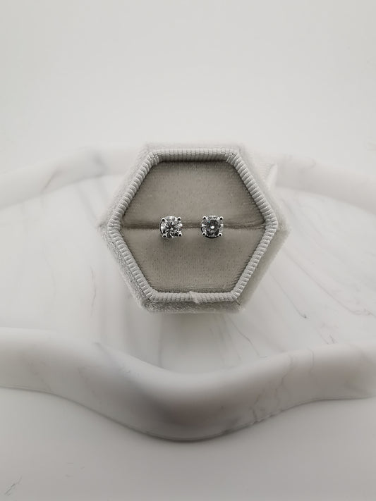 SRE-01121WHT EARRING 950-PT